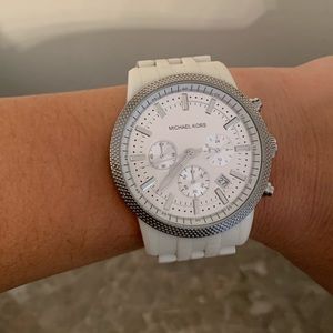 Michael Kors White Watch